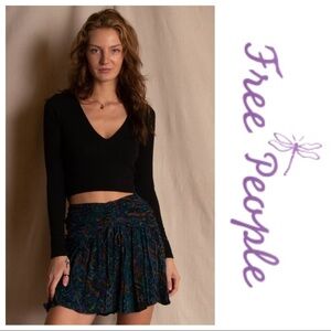 NWT Free People Saturday Sun Mini Skirt